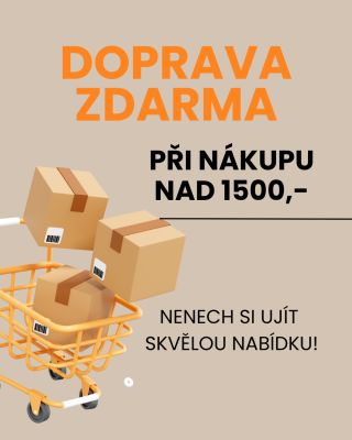 Doprava zdarma 🚚🤩 Nakup za více než 1500Kč a poštovné máš na nás! Nezmeškej tuhle super nabídku! 😍 https://eshop.faren.cz